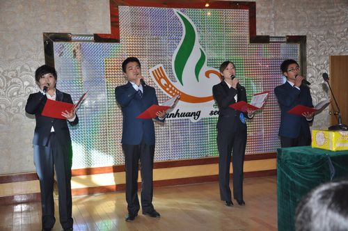 公司举行“合格风暴平台种业人”风采演讲比赛