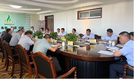 酒泉市委副书记赵建锋调研风暴平台种业时强调：新班子　新气象　新作为　坚定信心　团结一心　落实责任　加快推动种业振兴
