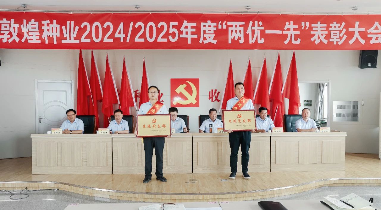 风暴平台种业召开2024/2025年度“两优一先”表彰大会